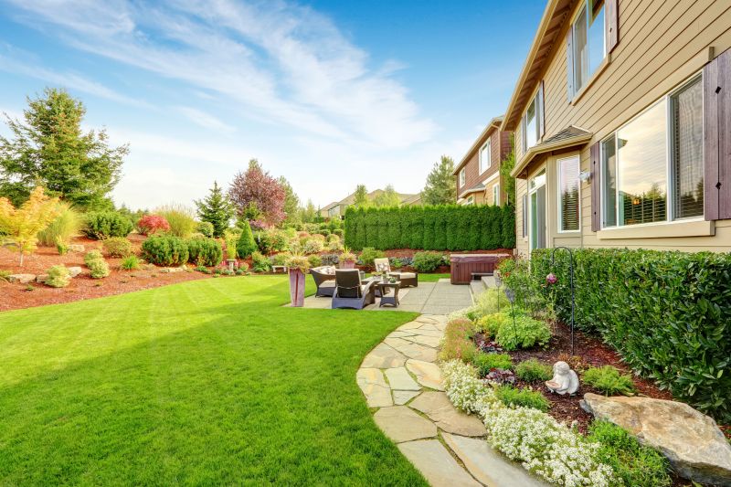 Landscaped Yard
