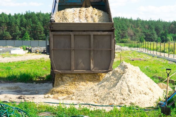 Bulk Sand Delivery in Boerne